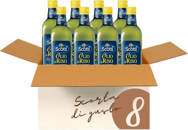 Imagen de Riso Scotti Olio di Riso 0,75 L Confezione 8 pz en OfertitasTOP