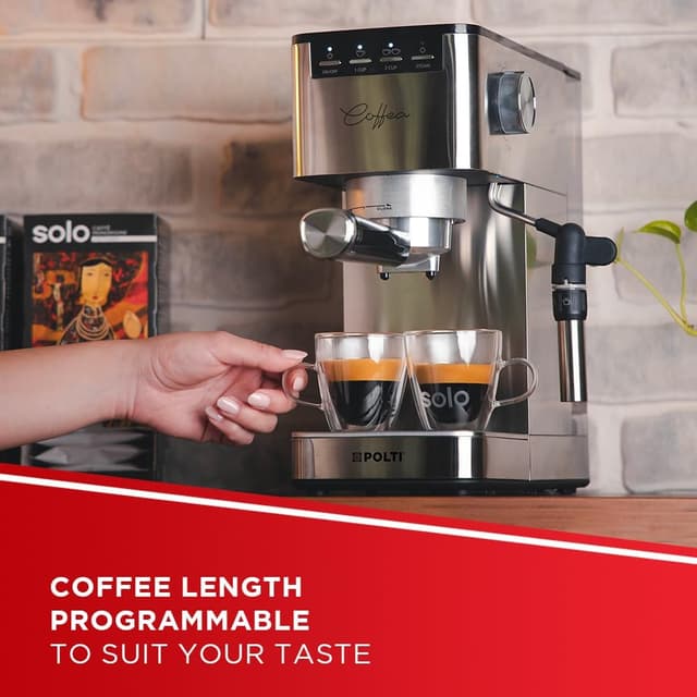 Detalle 1 de Polti Coffea P10S espresso machine, 1.3L
