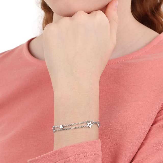 Detalle 2 de s.Oliver Armband aus Edelstahl 14+2 cm