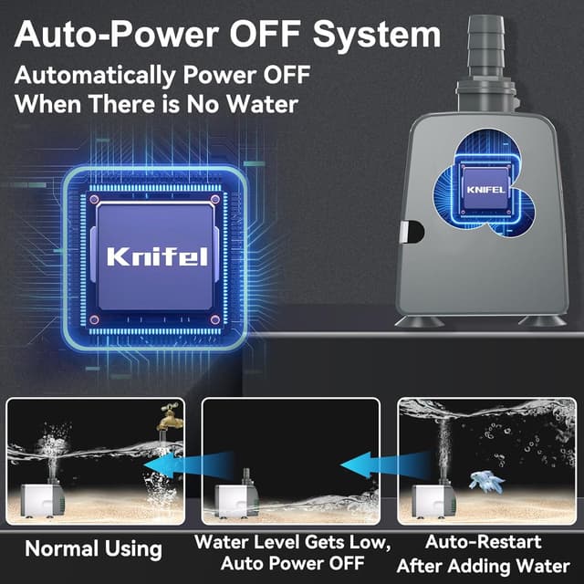 Thumbnail 1 de Knifel Pompe à Fontaine 45W 3500 L/H