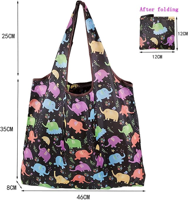 Thumbnail 2 de BOBOZHONG Bolsas de Compras Reutilizables 2Pcs