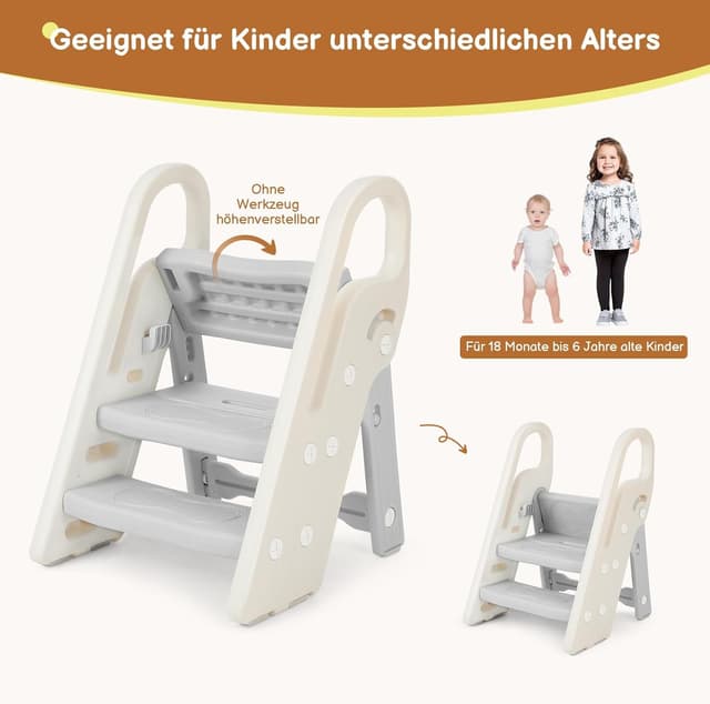 Thumbnail 3 de Onasti Tritthocker für Kinder 2‑3 Stufen