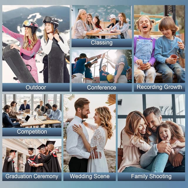 Thumbnail 5 de Delmodes 4K Camcorder 30FPS