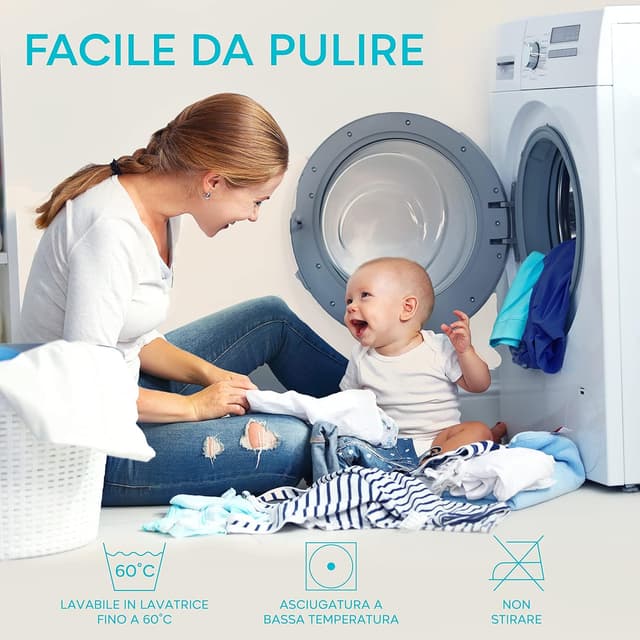 Thumbnail 4 de Twinzen Coprimaterasso Matrimoniale 180x200 Impermeabile