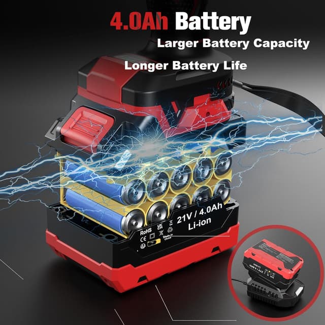 Thumbnail 3 de Bamse Cordless Impact Wrench 21V, 1000 N·m