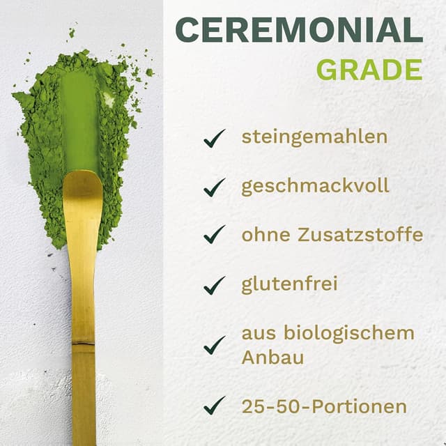 Thumbnail 6 de Creano Bio Matcha Tee Ceremonial (50 g) – 100% reiner Matcha aus Japan, Laborgeprüft