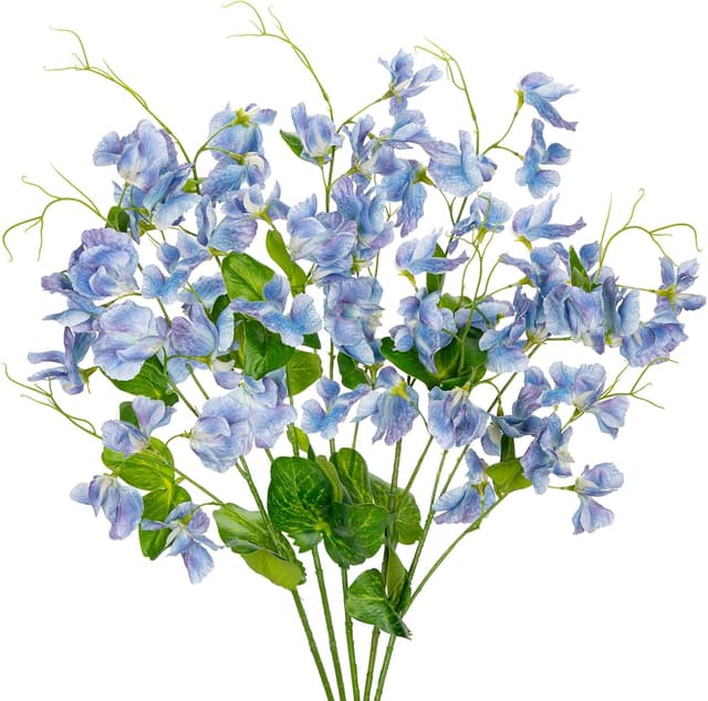 Detalle 2 de Arborus 5 STK Kunstblumen 60 cm Erbsenblüten