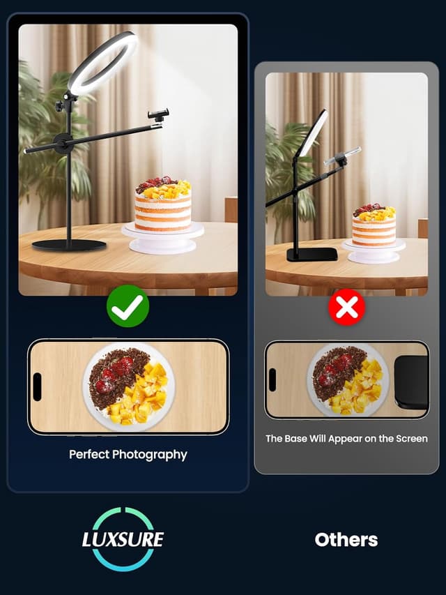 Thumbnail 5 de Selfie Ring Light 10.5" with Stand and Phone Mount