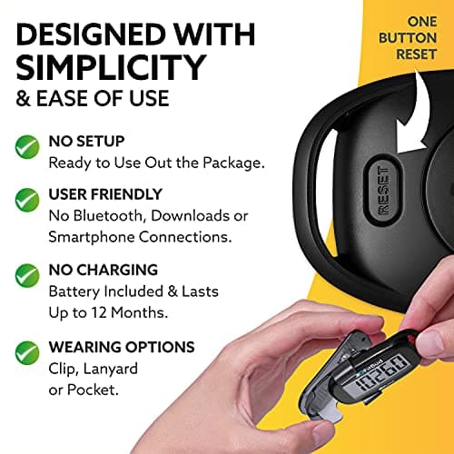 Thumbnail 2 de 3DFitBud A420S step counter with clip