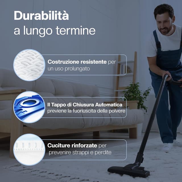 Detalle 1 de Sacchetti per aspirapolvere Miele GN 16