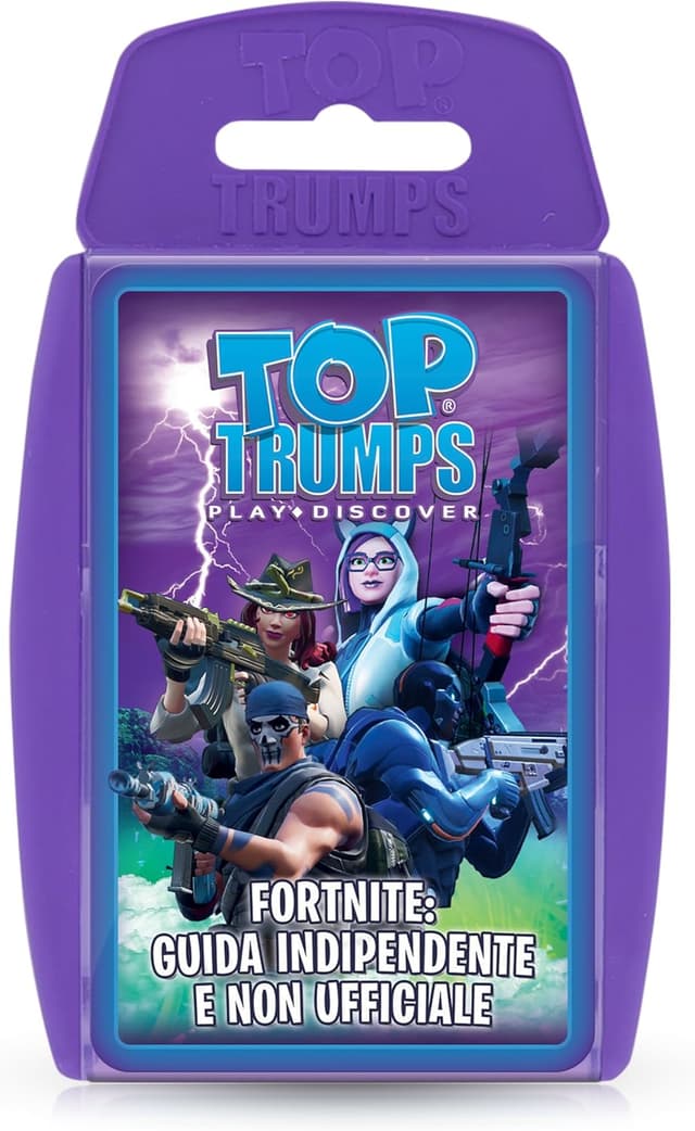Detalle 2 de Top Trumps Giochi di Carte Fortnite (non ufficiale) – Briscola per 2 o più giocatori, età 12+