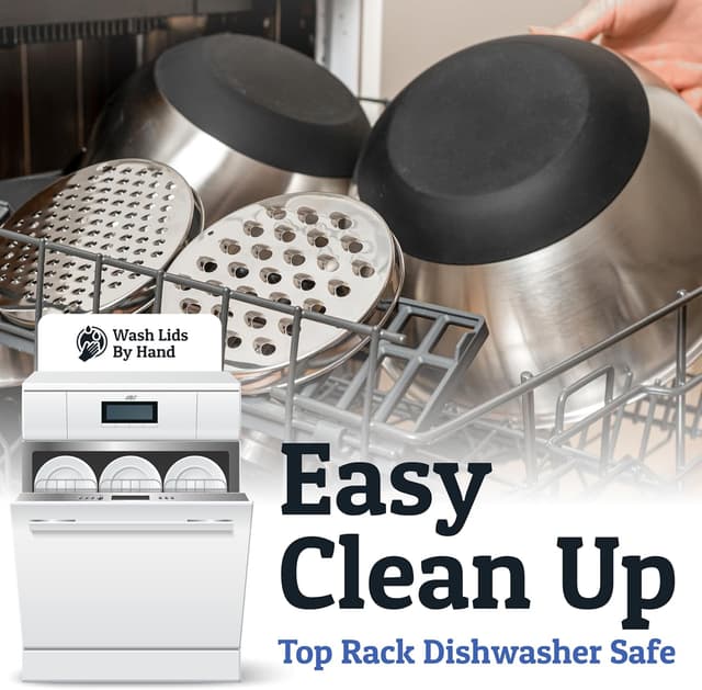 Thumbnail 4 de Priority Chef Mixing Bowls Set 1.5–5 qt