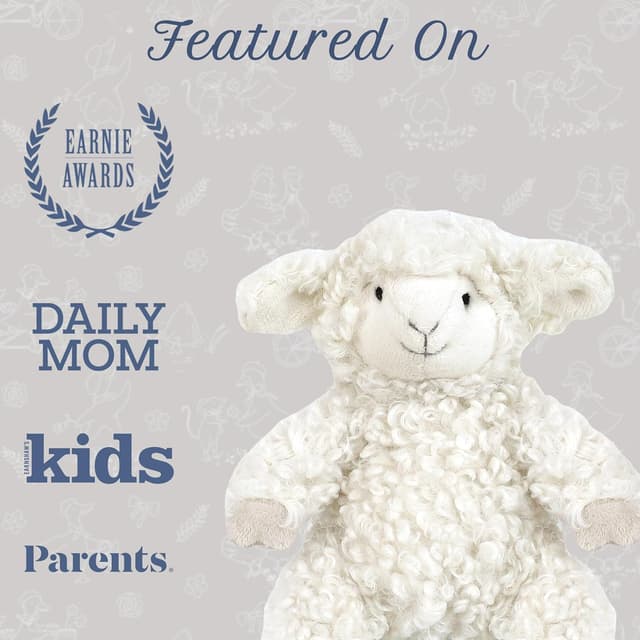 Detalle 1 de MON AMI Lafayette lamb plush 19cm