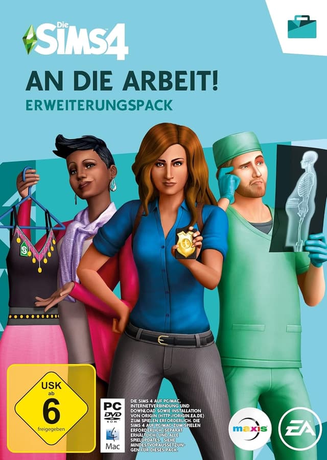 Detalle 2 de Die Sims 4 Expansion Pack 1 Get to Work