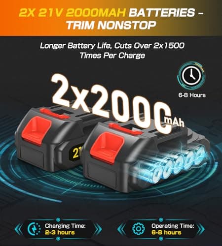 Thumbnail 4 de Tijeras eléctricas de poda Sk7 800W con LCD y batería