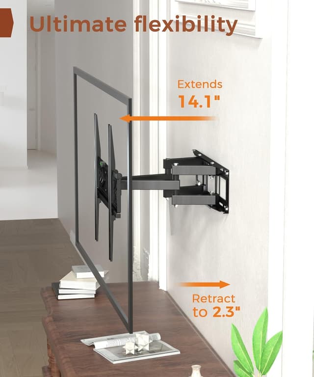 Detalle 2 de Solid As Mountain Full Motion TV Wall Mount for 32–65 inch TVs (50/55/65 inch Wall Mount)