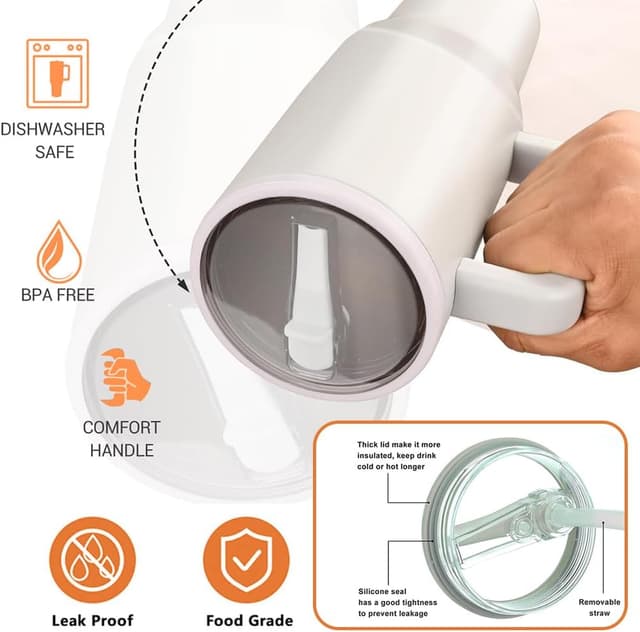 Thumbnail 2 de Stanley Cup Deckel 40oz Ersatzdeckel 🥤