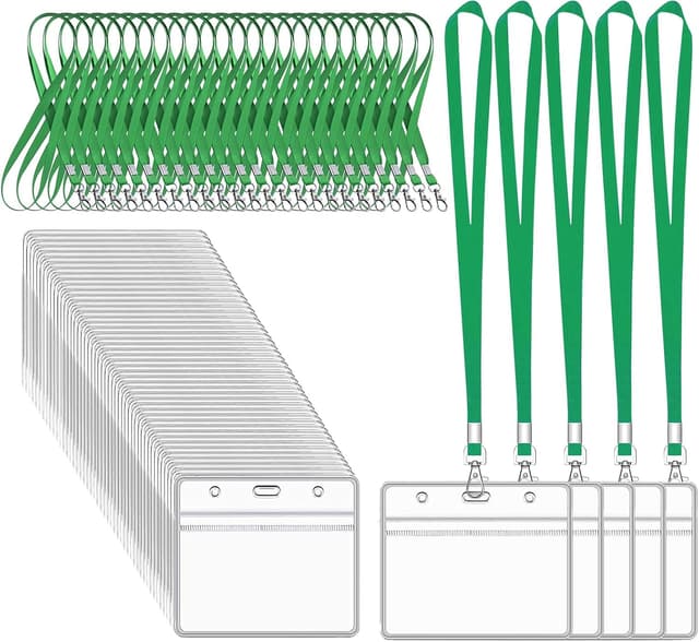 Detalle de XHDA Green lanyards set 45 cm