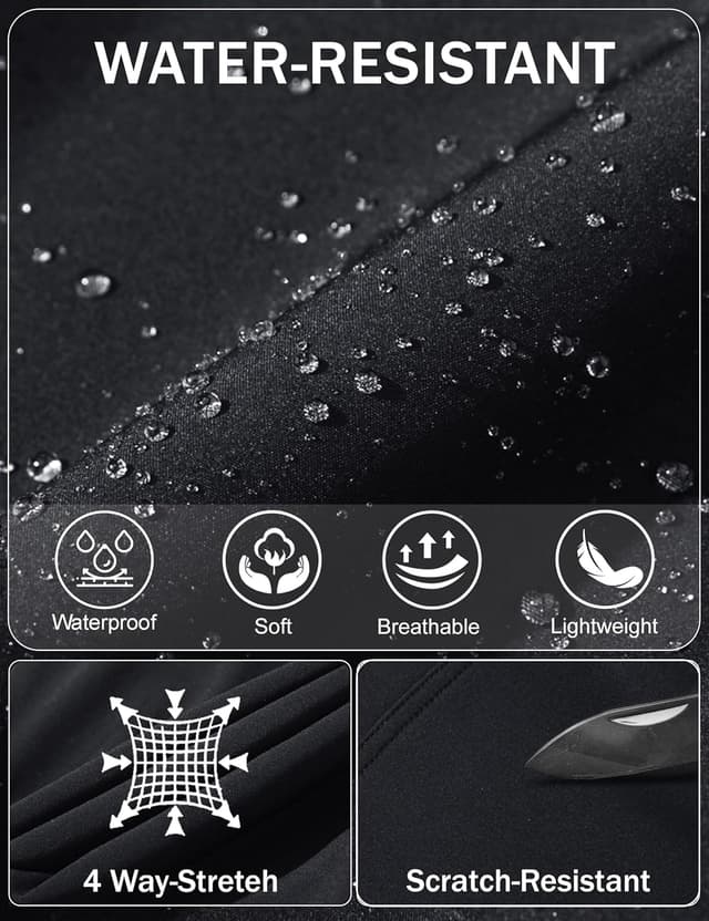 Thumbnail 3 de TACVASEN Men's Waterproof Trousers 2 Options