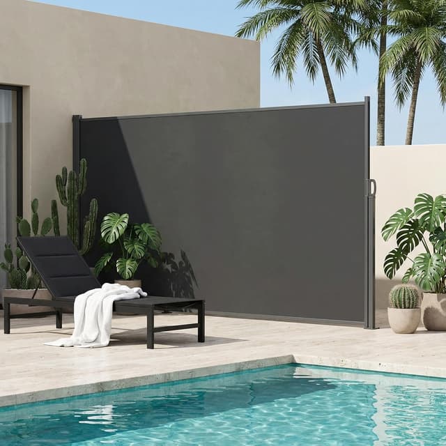 Detalle 2 de LIFERUN toldo lateral extensible 180x350 cm