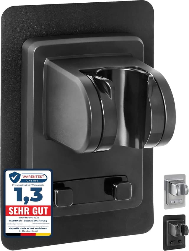 Detalle de Duschkopfhalterung ohne Bohren mit 14 kg