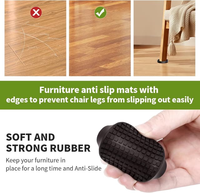 Thumbnail 3 de RCHYFEED Füße Protector Pad Möbelgleiter 5 cm