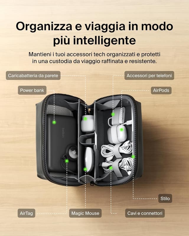 Thumbnail 1 de Belkin Borsa Organizer da Viaggio 1 L
