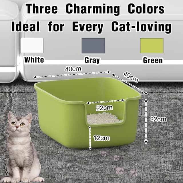 Detalle de Suhaco Bac à Litière 49 x 42 x 22 cm 🐾