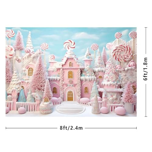 Thumbnail 2 de MEHOFOND 8x6ft Christmas backdrop for portraits