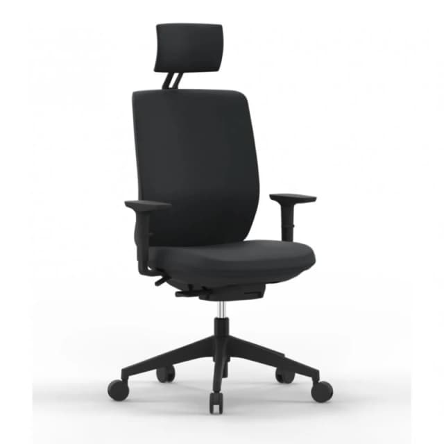 Detalle de Actiu Trim Silla de Oficina Profesional Negra