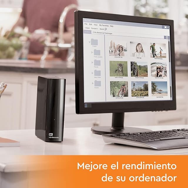 Detalle 2 de WD Elements 16 TB Disco duro externo de escritorio