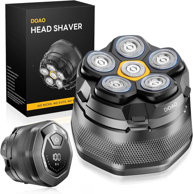 Detalle de DOAO 2025 Glatzen Rasierer 6D 🔌