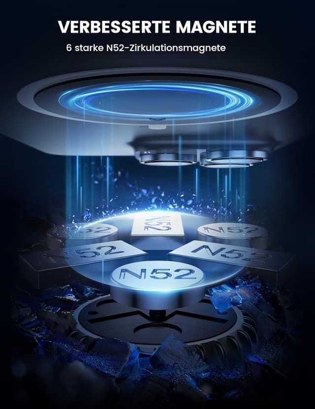 Detalle 2 de Lamicall Handyhalterung 6 Magnete