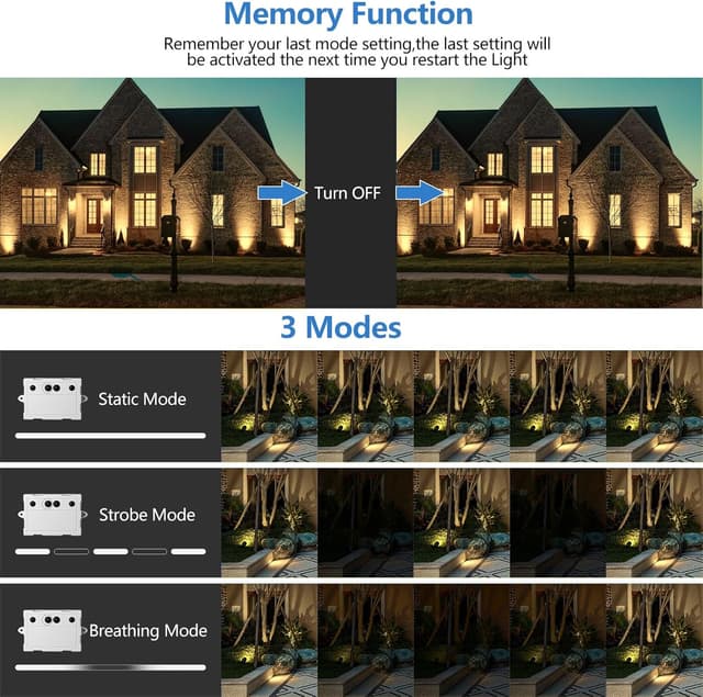 Thumbnail 3 de MEIHUA 6 in 1 solar spot lights 6000mAh