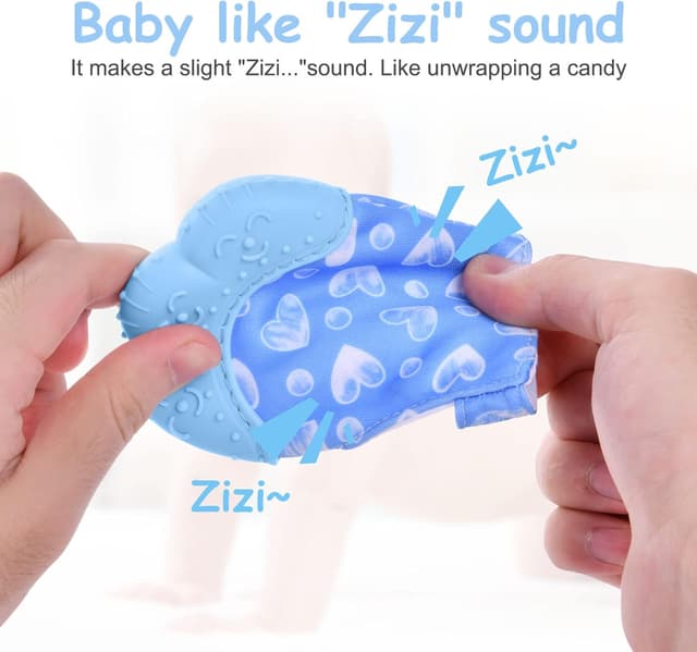 Detalle 2 de Vicloon Guanto da Dentizione 2 pezzi