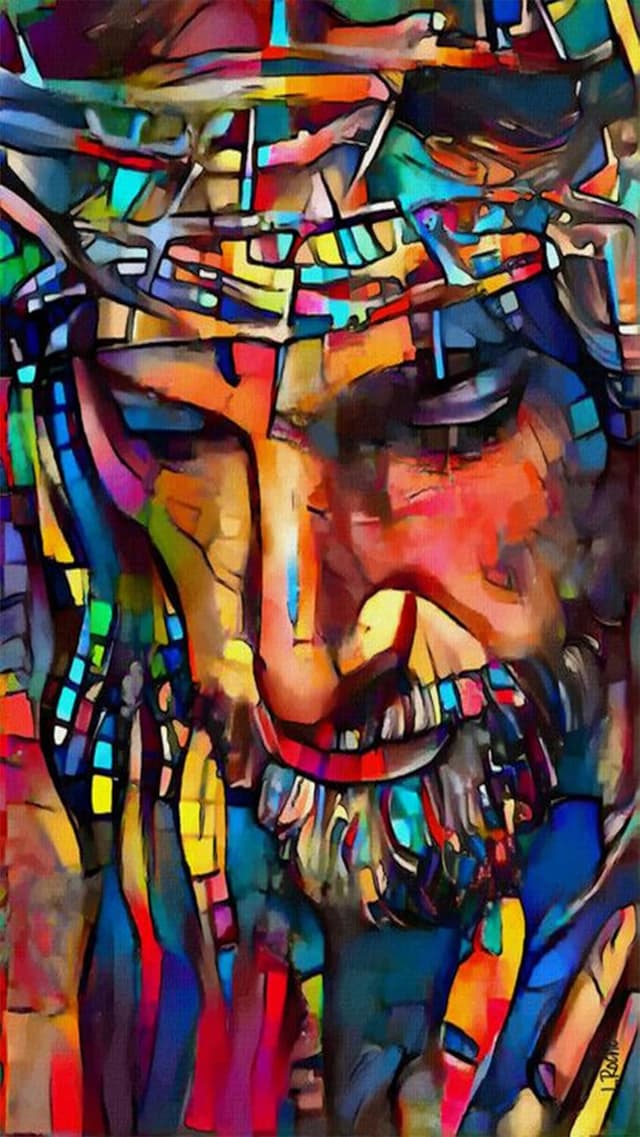 Imagen de ZHUMUTO Diamond Painting Groß XXL 40x70 cm Jesus bunt en OfertitasTOP