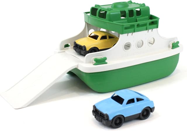 Detalle 2 de Green Toys Ferry Boat Bath Toy 10" 🚂