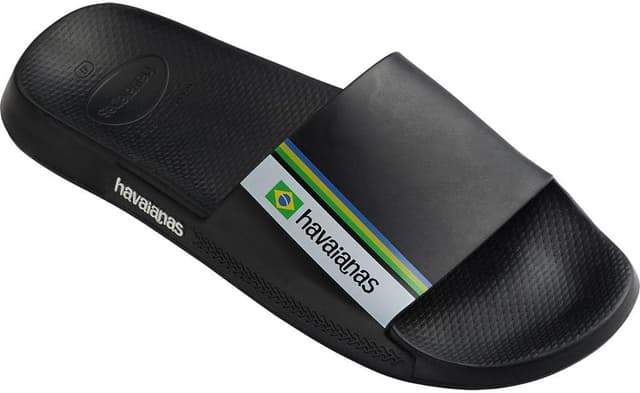 Detalle de Havaianas Slide Brasil infradito unisex in gomma
