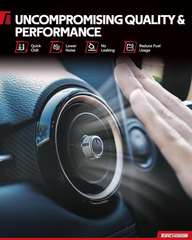 Detalle 2 de Torchbeam AC Compressor with Clutch Fit for Ford Explorer 2013-2019 (OE 648337, 198358)