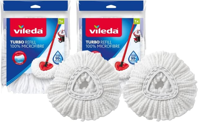Thumbnail 3 de Vileda Turbo Microfibre Spin Mop 1 set 🧹