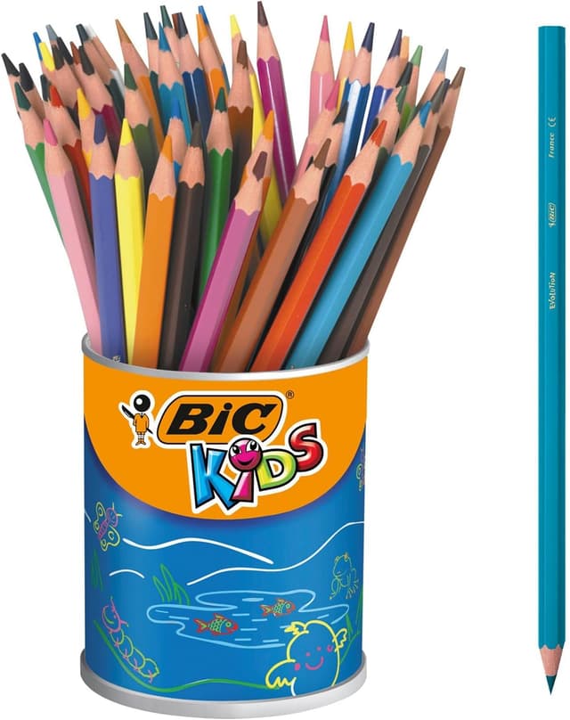 Detalle de Kids colouring pencils 24 pack, tin of 60