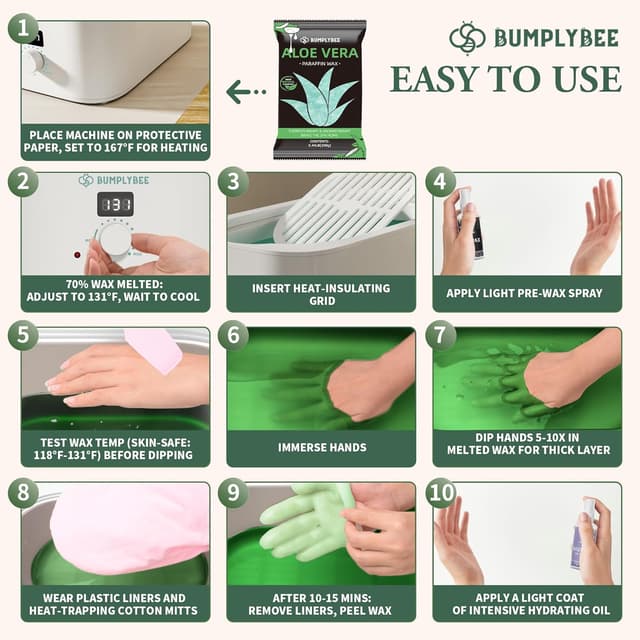 Thumbnail 6 de BUMPLYBEE 7000ml Paraffin Wax Machine