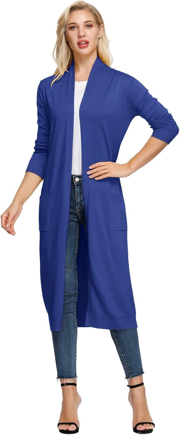 Thumbnail 4 de GRACE KARIN Maxi Knit Cardigan