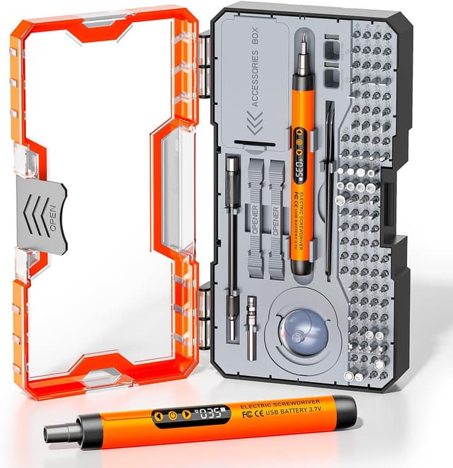 Detalle de ANVANNA UnaMela 120-bit mini electric screwdriver ๐