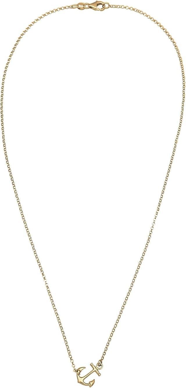 Detalle de Elli Damen Halskette aus 925 Sterling Silber mit Goldbad