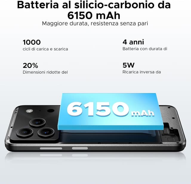 Thumbnail 3 de DOOGEE Note 56 Smartphone Android 16