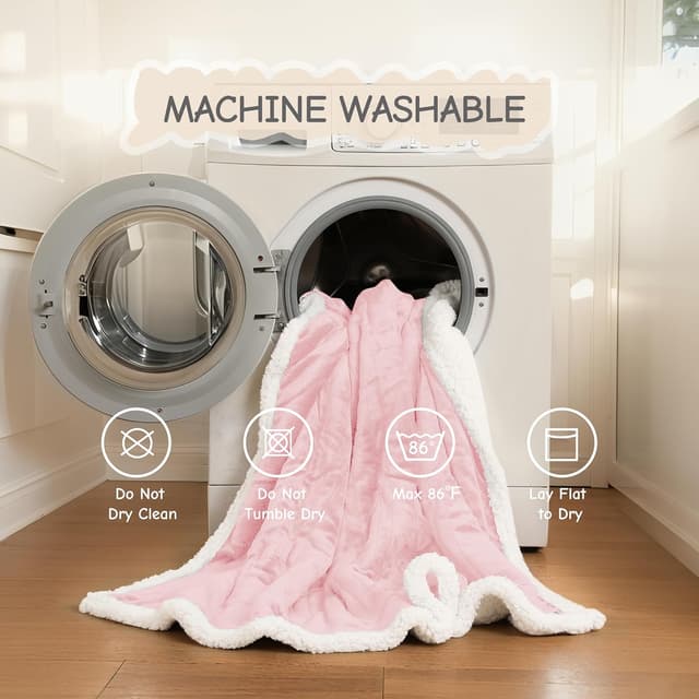 Thumbnail 6 de Electric Heated Blanket Throw 50"×60"