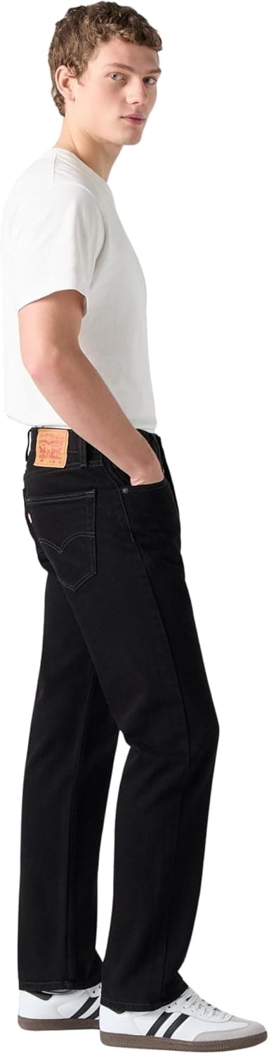 Detalle de Levi’s 505 Regular Fit jeans homme : confort et style Levi’s au quotidien