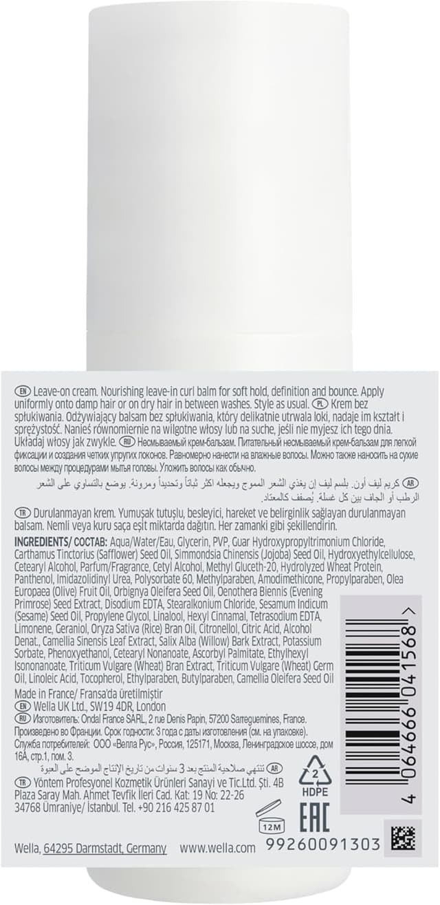 Thumbnail 1 de Wella Professionals NUTRICURLS Curlixir 150 ml