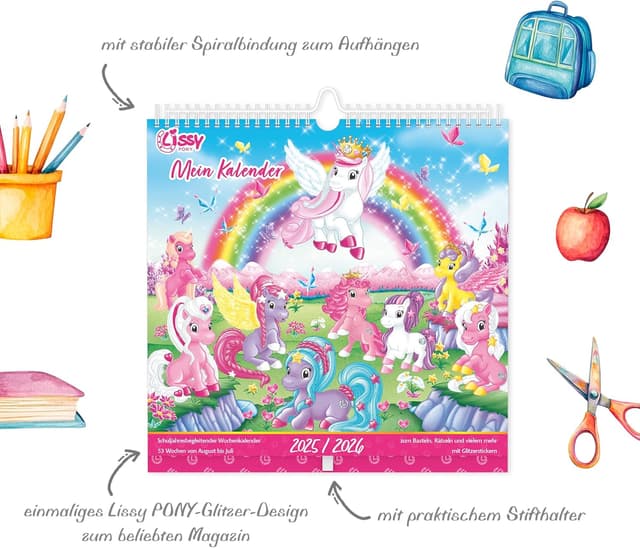 Thumbnail 2 de Alpha Edition Lissy Pony Kalender 2026
